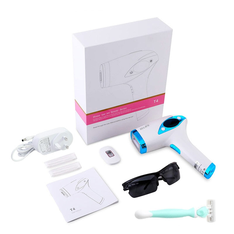 Maquina de depilacao a laser MLAY T4 Ice Cool permanente IPL depilad