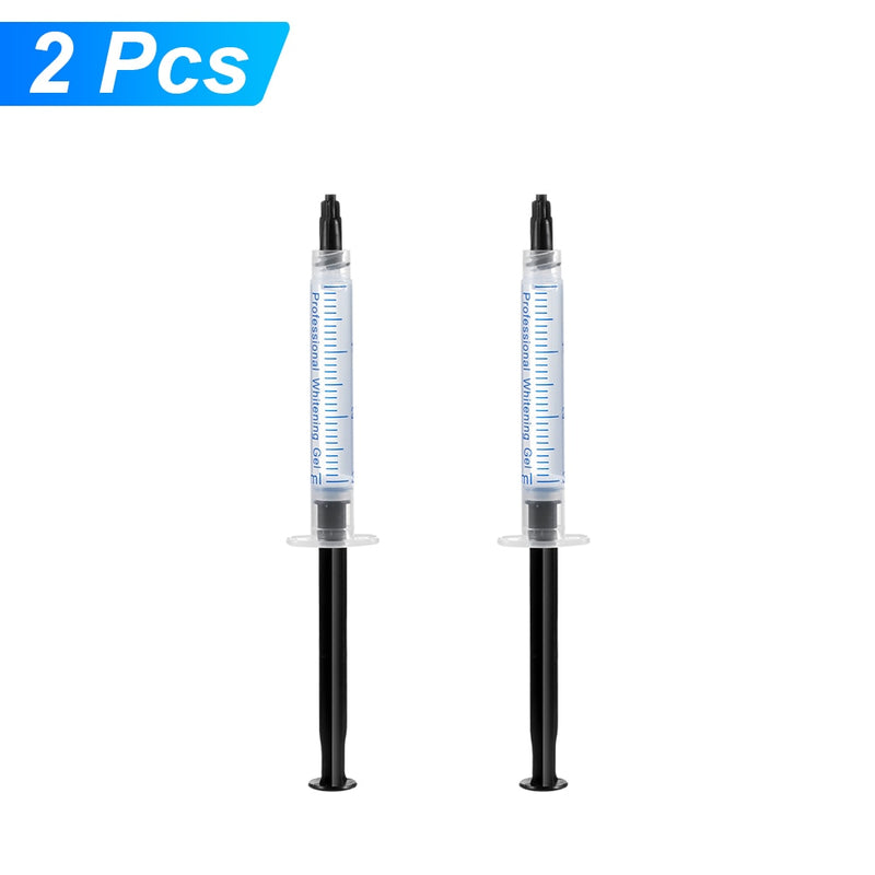 Kit de clareamento dental com LED acelerador. Peróxido Gel.