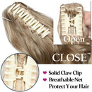 LISI GIRL Cabelo Sintético Feminino - Rabo de Cavalo com Presilhas.