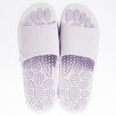 Massageador de pés de reflexologia, Chinelos de banho macios, Alívio de tensão Acupuntura, Ferramenta de massagem nos pés Chinelos de casa antiderrapantes. Cuidados saudáveis.