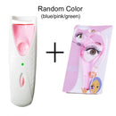 Curvador de cílios aquecido elétrico - Modelador de cílios.