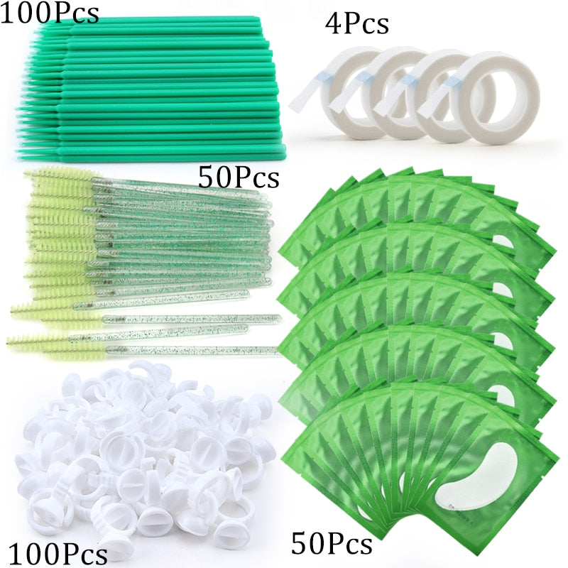 Suprimentos para extensão de cílios - Kit Completo