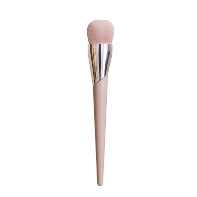 Pincéis Cosméticos Nude Rosa - Pó, Blush, Pincel Iluminador, Sombra, Contorno Nariz, Sobrancelha, Lábio, Pincéis De Maquiagem.