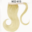 MERISIHAIR - Cabelo Sintético Longo, Reto, Moldável, c/ Presilha, Rabo de Cavalo, Extensão de Cabelo - Resistente ao Calor.