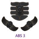 Máquina abdominal estimulador muscular elétrico ABS ems - Trainer fitness - Perda de peso e tonificação muscular por eletroestimulação.