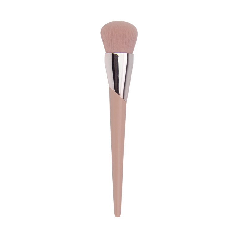 Pincéis Cosméticos Nude Rosa - Pó, Blush, Pincel Iluminador, Sombra, Contorno Nariz, Sobrancelha, Lábio, Pincéis De Maquiagem.