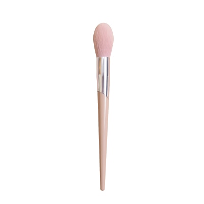 Pincéis Cosméticos Nude Rosa - Pó, Blush, Pincel Iluminador, Sombra, Contorno Nariz, Sobrancelha, Lábio, Pincéis De Maquiagem.