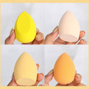 4 PÇS Conjunto de Esponjas de Maquiagem Profissional -Puff Cosmético Para Base Corretivo Creme.