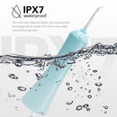 3 Modos - Irrigador Oral Elétrico Portátil USB Recarregável.