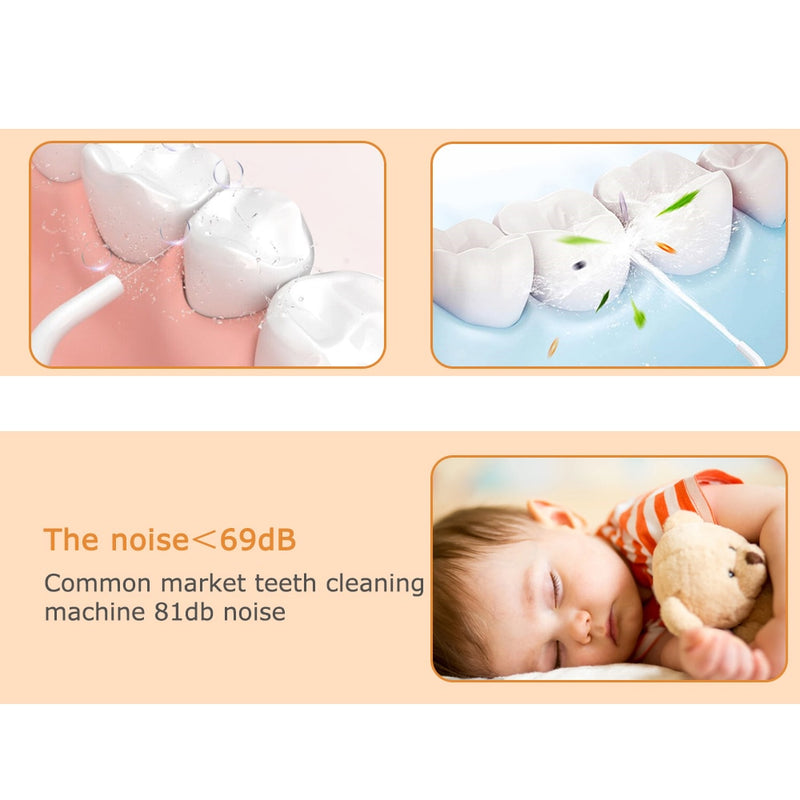 4 Modos Oral Irrigador Oral - USB Recarregável - Fio Dental Portátil.