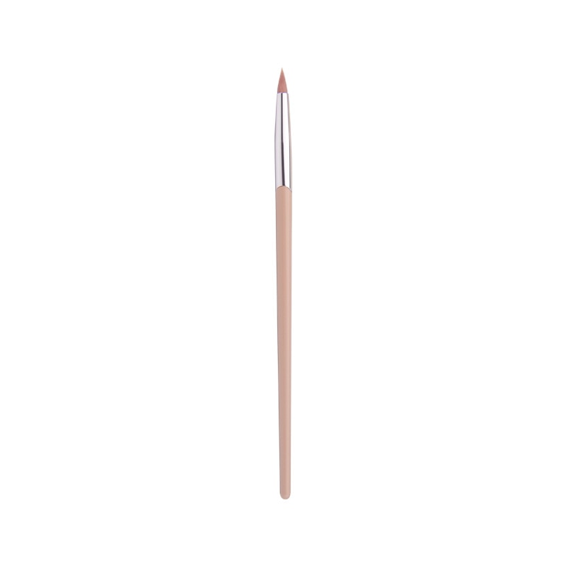 Pincéis Cosméticos Nude Rosa - Pó, Blush, Pincel Iluminador, Sombra, Contorno Nariz, Sobrancelha, Lábio, Pincéis De Maquiagem.