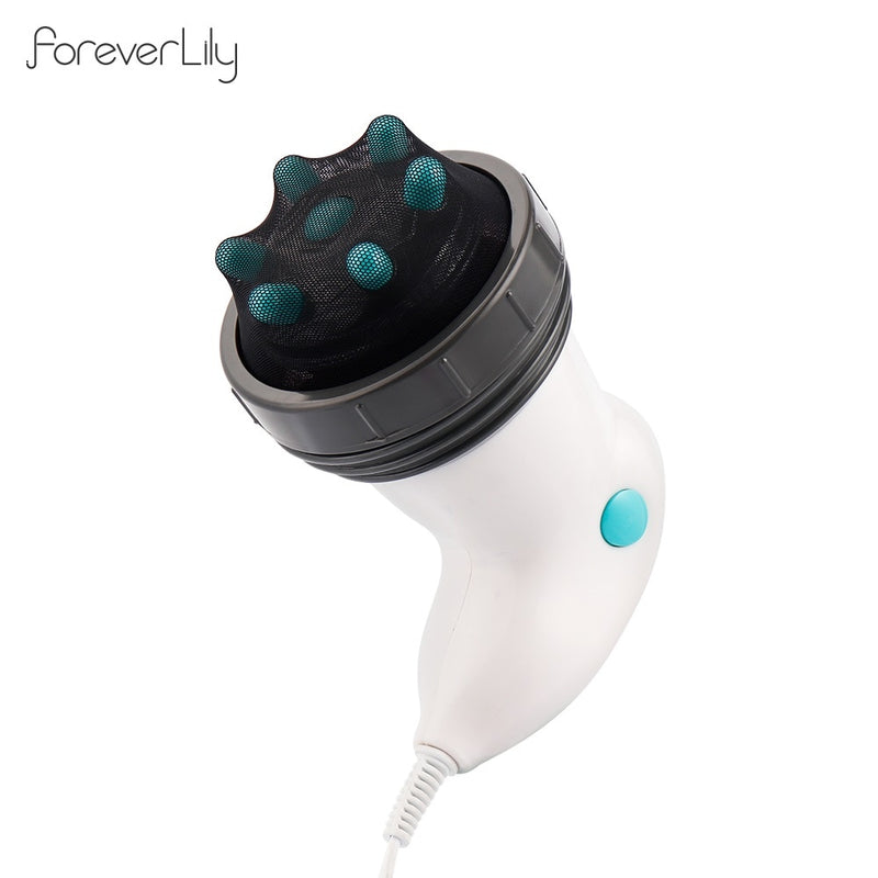 4 em 1 Massageador Elétrico Infravermelho Anti-Celulite Corporal Emagrecedor e Relaxante Múscular. Dispositivo Rolo 3D para perda de gordura.
