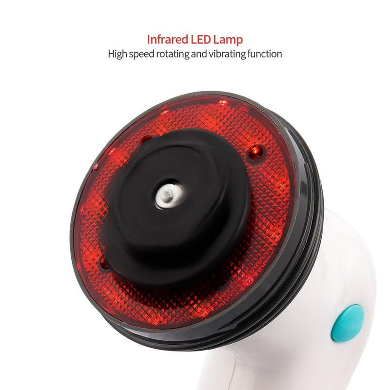 4 em 1 Massageador Elétrico Infravermelho Anti-Celulite Corporal Emagrecedor e Relaxante Múscular. Dispositivo Rolo 3D para perda de gordura.