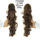 LISI GIRL Cabelo Sintético Feminino - Rabo de Cavalo com Presilhas.