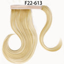 MERISIHAIR - Cabelo Sintético Longo, Reto, Moldável, c/ Presilha, Rabo de Cavalo, Extensão de Cabelo - Resistente ao Calor.