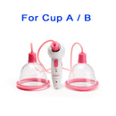 Massageador elétrico para Aumento dos Seios Busto/Plump Therapy via vácuo e sucção. Seios maiores e rígidos.