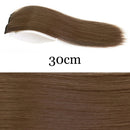 Extensões de Cabelo - com clips invisível - cabelo sintético 1 peça 2 clips.