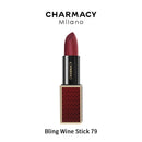 CHARMACY - Batom Brilhante Metálico, com Brilho, Batom Fosco, Batom Aveludado.