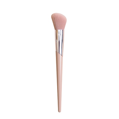 Pincéis Cosméticos Nude Rosa - Pó, Blush, Pincel Iluminador, Sombra, Contorno Nariz, Sobrancelha, Lábio, Pincéis De Maquiagem.