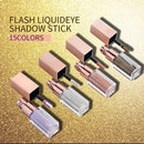 15 Cores Glitter Shimmer Metálico Sombra de Pigmento Único Sombra de Olhos Duradouro À Prova D'Água Fácil de Usar Maquiagem