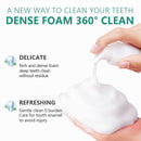 Mousse de Branqueamento Dental VIBRANT GLAMOUR - Pasta de Dentes com Menta - Remove Manchas de Placa - Mal Hálito - Dentes Brilhantes Hálito Fresco.