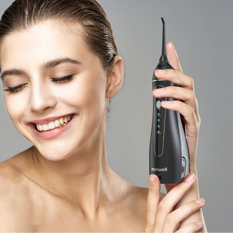 4 Modos Oral Irrigador Oral - USB Recarregável - Fio Dental Portátil.