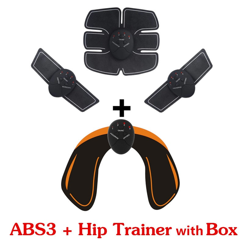 Máquina abdominal estimulador muscular elétrico ABS ems - Trainer fitness - Perda de peso e tonificação muscular por eletroestimulação.