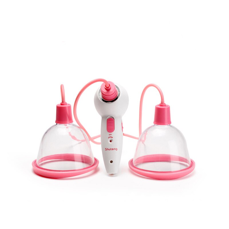 Massageador elétrico para Aumento dos Seios Busto/Plump Therapy via vácuo e sucção. Seios maiores e rígidos.