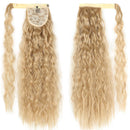 MERISIHAIR - Cabelo Sintético Longo, Reto, Moldável, c/ Presilha, Rabo de Cavalo, Extensão de Cabelo - Resistente ao Calor.