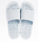 Massageador de pés de reflexologia, Chinelos de banho macios, Alívio de tensão Acupuntura, Ferramenta de massagem nos pés Chinelos de casa antiderrapantes. Cuidados saudáveis.