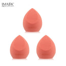 IMAGIC - 3 Pçs Puff de Maquiagem - Esponja Profissional, Base, Creme, Corretivo - Ferramenta de Maquiagem Multiuso.