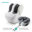 Máquina de Massagem elétrica para panturrilha e pés - MARESE Vibração Shiatsu Ar Compressão, Calor, Rolamento, Massageador de Pernas e Massageador de Beleza.