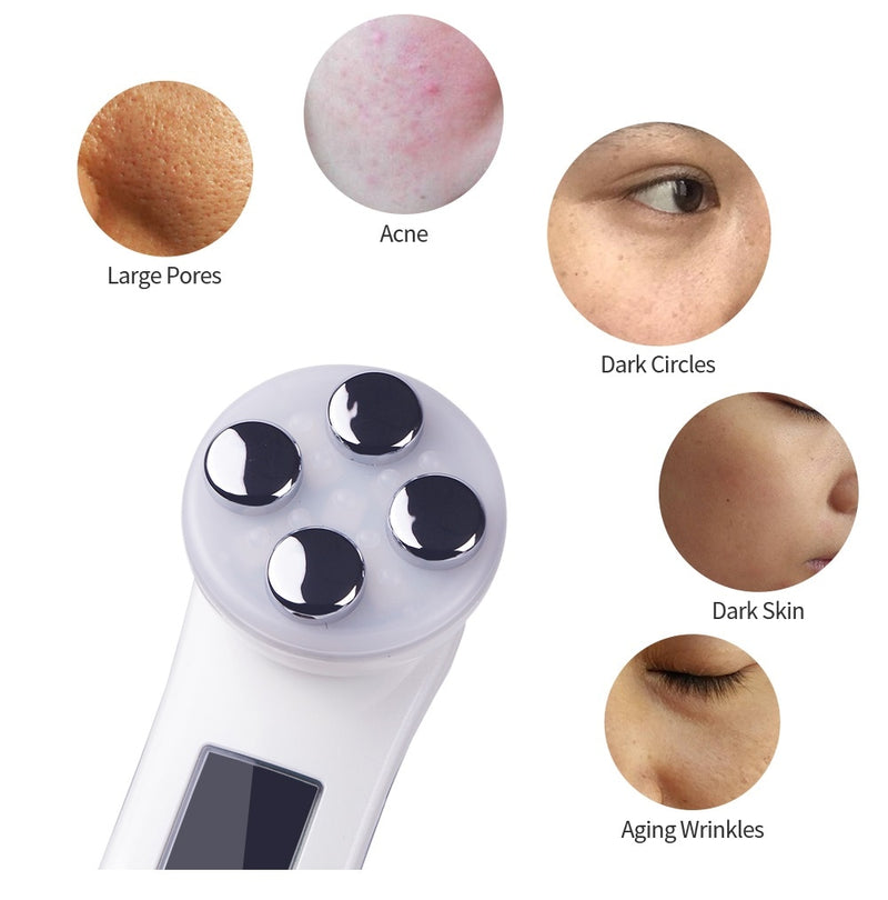 Aparelho Portátil Fototerapia – Radiofrequência LED – RenoveSkin – Bivolt