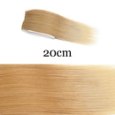 Extensões de Cabelo - com clips invisível - cabelo sintético 1 peça 2 clips.