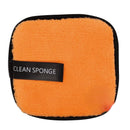 Esponja reutilizável para remoção de maquiagem - almofadas laváveis de microfibra e algodão.