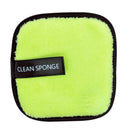 Esponja reutilizável para remoção de maquiagem - almofadas laváveis de microfibra e algodão.